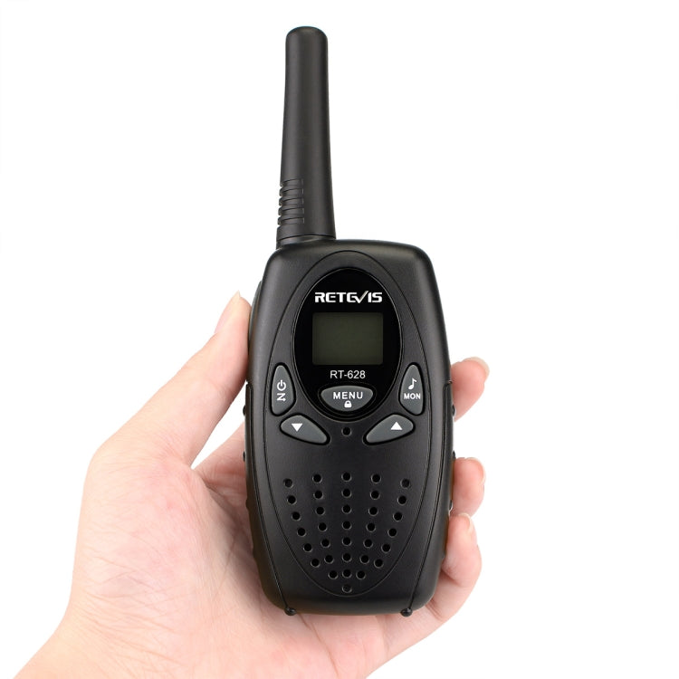 1 Paar RETEVIS RT628 0,5W EU-Frequenz 446MHz 8 Kanäle Handfunkgerät für Kinder, RT628 (Schwarz), RT628 (Weiß), RT628 (Rot)