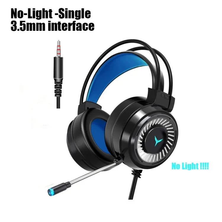 2 STÜCK G58 Kopfmontiertes kabelgebundenes Gaming-Headset mit Mikrofon, Kabellänge: ca. 2m, Schwarze Einzelsteckerversion, Schwarze 7.1 Single-USB-Version, Rosa bunte 3,5mm-Version, Weiße bunte 3,5mm-Version, Schwarze bunte 3,5mm-Version