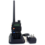 RETEVIS RT-5R 400-520MHz + 136-174MHz 128 Kanäle USB Zweiband Handfunkgerät, USB, EU-Stecker, UK-Stecker