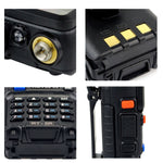 RETEVIS RT-5R 400-520MHz + 136-174MHz 128 Kanäle USB Zweiband Handfunkgerät, USB, EU-Stecker, UK-Stecker