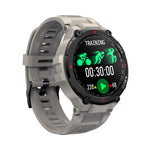 K22 Smartwatch mit 1,28-Zoll-IPS-Bildschirm, unterstützt Menstruationszyklus-Erinnerung, Bluetooth-Anrufe und Schlafüberwachung.