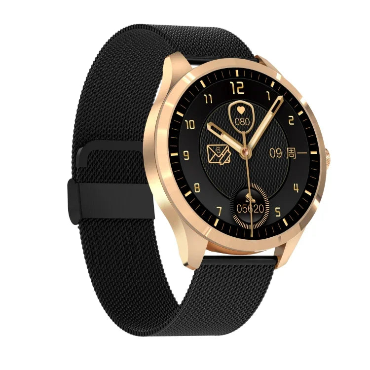 Q9L Smartwatch mit 1,28 Zoll IPS-Farbbildschirm, IP67 wasserdicht, unterstützt Blutdruckmessung, Herzfrequenzmessung und Schlafüberwachung