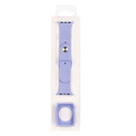 Uhrenarmband aus Silikon-Ersatzband + Uhrenschutzhülle, für Apple Watch Series 9 / 8 / 7 41mm, für Apple Watch Series 9 / 8 / 7 45mm