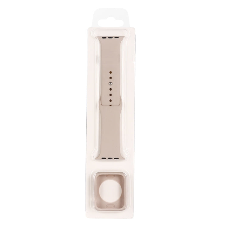 Uhrenarmband aus Silikon-Ersatzband + Uhrenschutzhülle, für Apple Watch Series 9 / 8 / 7 41mm, für Apple Watch Series 9 / 8 / 7 45mm
