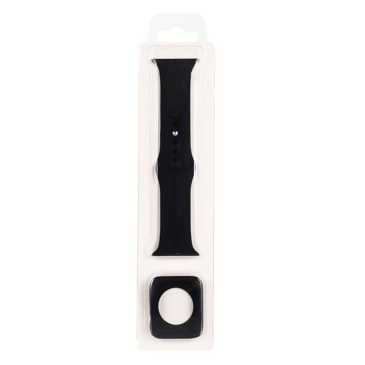 Uhrenarmband aus Silikon-Ersatzband + Uhrenschutzhülle, für Apple Watch Series 9 / 8 / 7 41mm, für Apple Watch Series 9 / 8 / 7 45mm