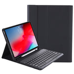 YT11B Abnehmbare Candy Color Hautgefühl Textur Runde Tastenkappe Bluetooth-Tastatur Lederhülle Für iPad Air 4 2020 / Air 5 2022 / Pro 11 Zoll 2022 / 2021 / 2020 / 2018 (Weiß Eis), iPad 10,2 2020 & 2019 / Air 2019 / Pro 10,5 Zoll