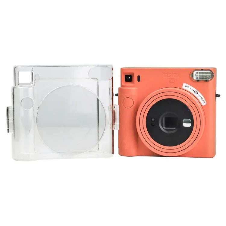 Transparente Kameratasche mit Schultergurt für Fujifilm Instax Square SQ1