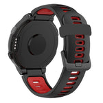 Two-color Silicone Replacement Strap Watchband, For Garmin Forerunner 220/230/235/620/630/735XT