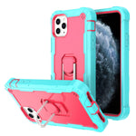 PC + Rubber 3-layers Shockproof Protective Case with Rotating Holder, For iPhone 8 Plus / 7 Plus, For iPhone 11, For iPhone 11 Pro, For iPhone 11 Pro Max