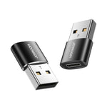 JOYROOM S-H152 3A USB-A Stecker auf USB-C / Typ-C Buchse OTG-Adapter, S-H152