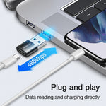 JOYROOM S-H152 3A USB-A Stecker auf USB-C / Typ-C Buchse OTG-Adapter, S-H152