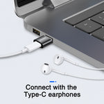 JOYROOM S-H152 3A USB-A Stecker auf USB-C / Typ-C Buchse OTG-Adapter, S-H152