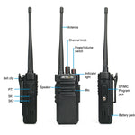 RETEVIS RT29 10W UHF 400-480MHz 16 Kanäle Zwei-Wege-Handfunkgerät, RT29, EU-Stecker, RT29, US-Stecker