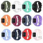 For Garmin Vivofit JR3 Silicone Pure Color Replacement Watchband