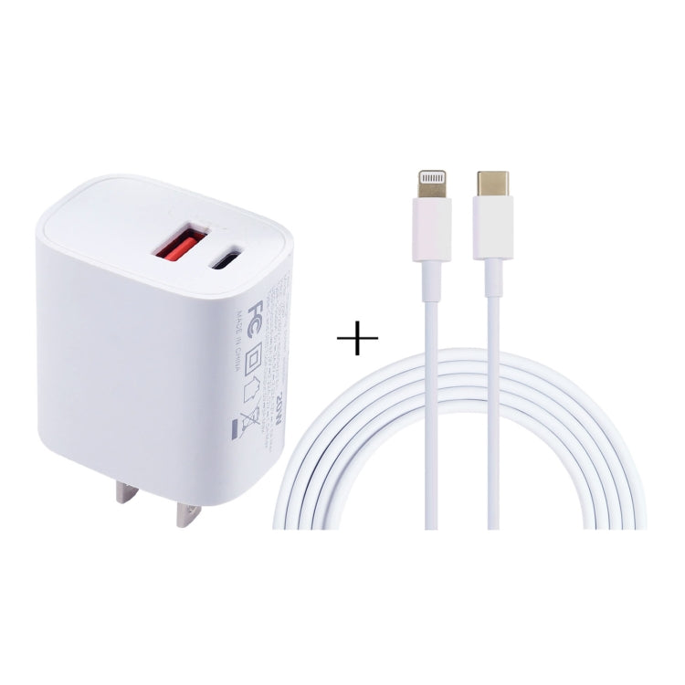 20-W-USB-C-/Typ-C- + USB-Anschlüsse Ladegerät mit 100-W-Typ-C-auf-8-Pin-Schnellladekabel, 1 m Typ-C-auf-8-Pin, UK-Stecker, 1 m Typ-C-auf-8-Pin, US-Stecker, 1 m Typ-C-auf-8-Pin, EU-Stecker, 2 m Typ-C-auf-8-Pin, UK-Stecker, 2 m Typ-C-auf-8-Pin, US-Stecker