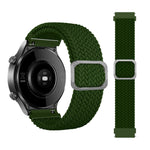 Verstellbares geflochtenes Nylon-Elastik-Ersatzarmband, für Samsung Galaxy Watch Active2 40 mm, für Samsung Galaxy Watch Active, für Samsung Galaxy Watch Active2 44 mm