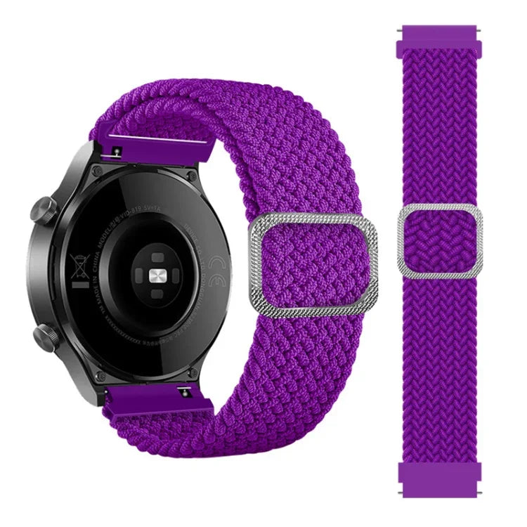 Verstellbares, elastisches Nylon-Ersatzarmband für Samsung Galaxy Watch 3 (45 mm)