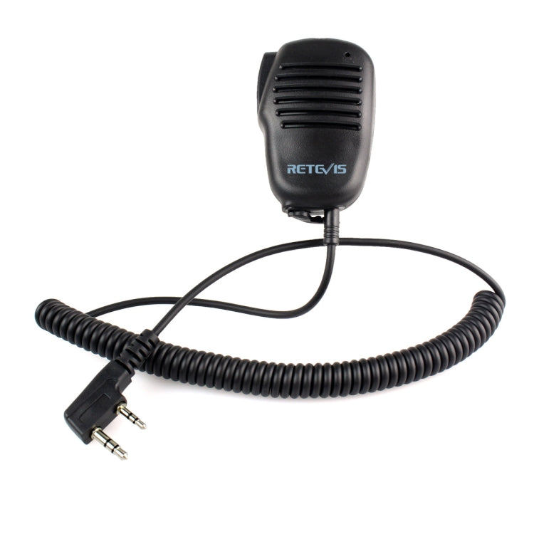 RETEVIS C9021A 2-poliges Hand-PTT-Lautsprechermikrofon, HK008
