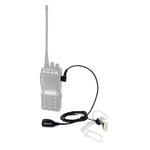 RETEVIS C9025 M 2 Pin PTT Luftschallschlauch Lärmreduzierung Verdecktes Akustik-Ohrhörer-Mikrofon, C9025