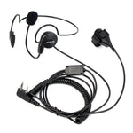 RETEVIS K-C2F 2-Pin PTT Finger-Ohrhörer Mikrofon für H-777/RT-5R/ 888s/UV5R, K-C2F