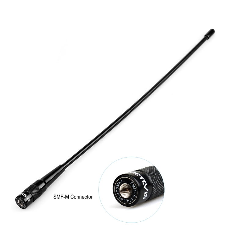 RETEVIS RHD-771 136-174+400-480MHz SMA-M Dualband-Antenne für RT1/RT2/RT3 TYT MD-380/UV8000D, RHD-771 SMA-M
