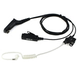 RETEVIS R-1M21 Zweidraht Großes PTT Akustikschlauch Ohrhörer Mikrofon für Motorola XPR6000/XPR6550/DP4800/DP4801, R-1M21