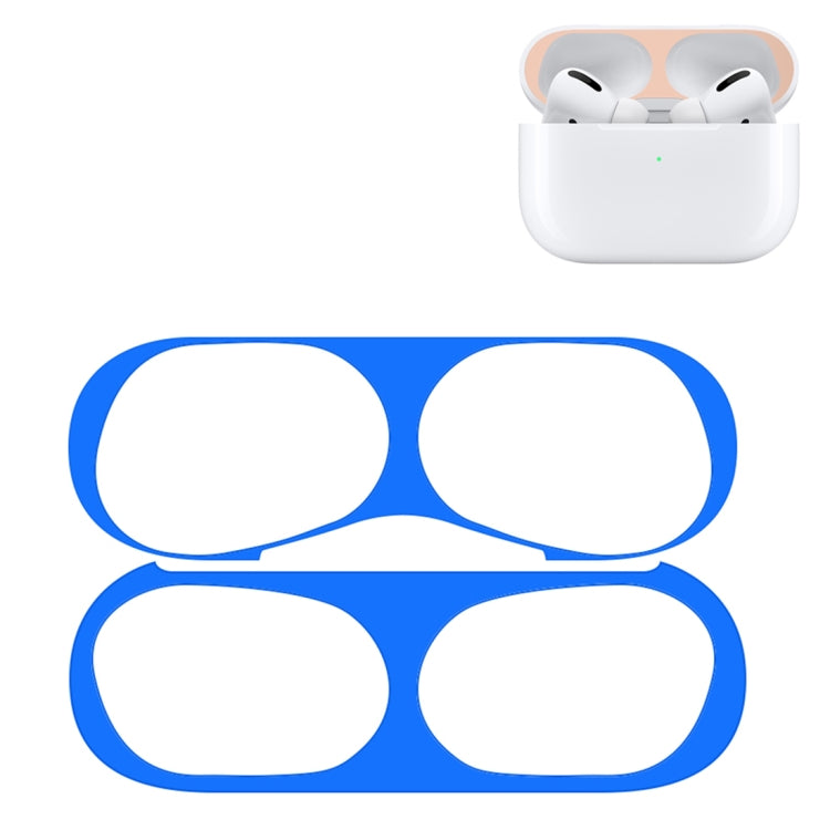 Für Apple AirPods Pro kabellose Kopfhörer Schutzhülle Metall-Schutzaufkleber, Für Apple AirPods Pro