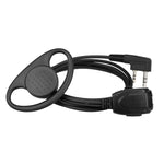 RETEVIS RE-3224 K 2-Pin D-Typ Ohrbügel Ohrhörer Mikrofon für H777/RT21/RT22/RT24/RT1/RT3/RT81, RE-3224