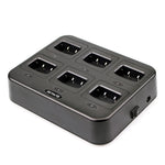 RETEVIS RTC777 Sechsfach Walkie Talkie Ladegerät für Retevis H777, RTC777 AU Stecker, RTC777 US Stecker, RTC777 EU Stecker, RTC777 UK Stecker