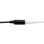 RETEVIS TCK01 Kenwood 2-Pin zu 3,5mm weibliches Handy-Audio-Ohrhörer-Übertragungskabel für RT21/RT22/RT24/RT7/RT27/H777, TCK01