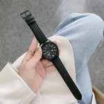 Genähtes Uhrenarmband aus Litschi-Textur-Leder, Ersatzarmband für Samsung Galaxy Watch 42mm, für Samsung Galaxy Watch 46mm, für Samsung Galaxy Watch 3 41mm, für Samsung Galaxy Watch 3 45mm, für Samsung Galaxy Watch Active2 40mm