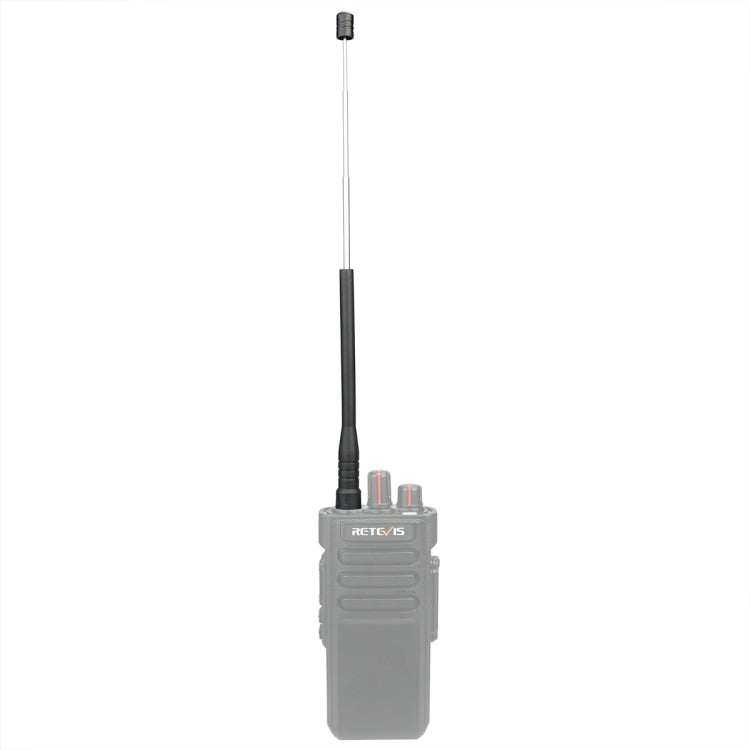 RETEVIS HA01 136-174+400-470MHz SMA-F Weibliche Dualband-Handfunkantenne für H777/RT5R/RT29, HA01