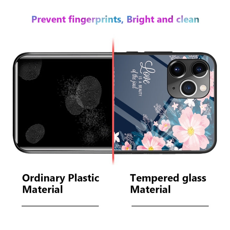Colorful Painted Glass Case, For iPhone 11, For iPhone 11 Pro, For iPhone 11 Pro Max