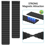 Universelles magnetisches Silikon-Ersatzarmband, 20 mm, 22 mm, 20 mm für Samsung Smartwatch, 22 mm für Samsung Smartwatch