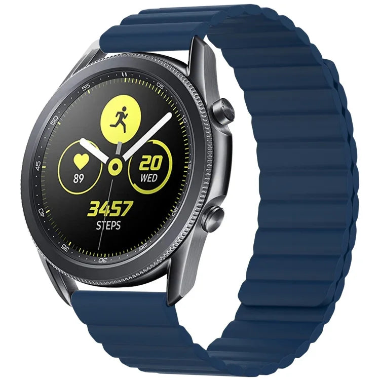 Universelles magnetisches Silikon-Ersatzarmband, 20 mm, 22 mm, 20 mm für Samsung Smartwatch, 22 mm für Samsung Smartwatch