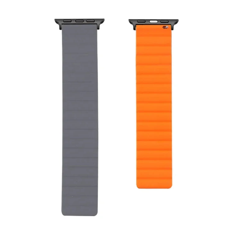 Magnetisches Silikon-Ersatzarmband für Apple Watch Series 7 (41 mm), Series 6, SE, Series 5 und Series 4 (40 mm) sowie Series 7 (45 mm), Series 6, SE, Series 5 und Series 4 (44 mm).
