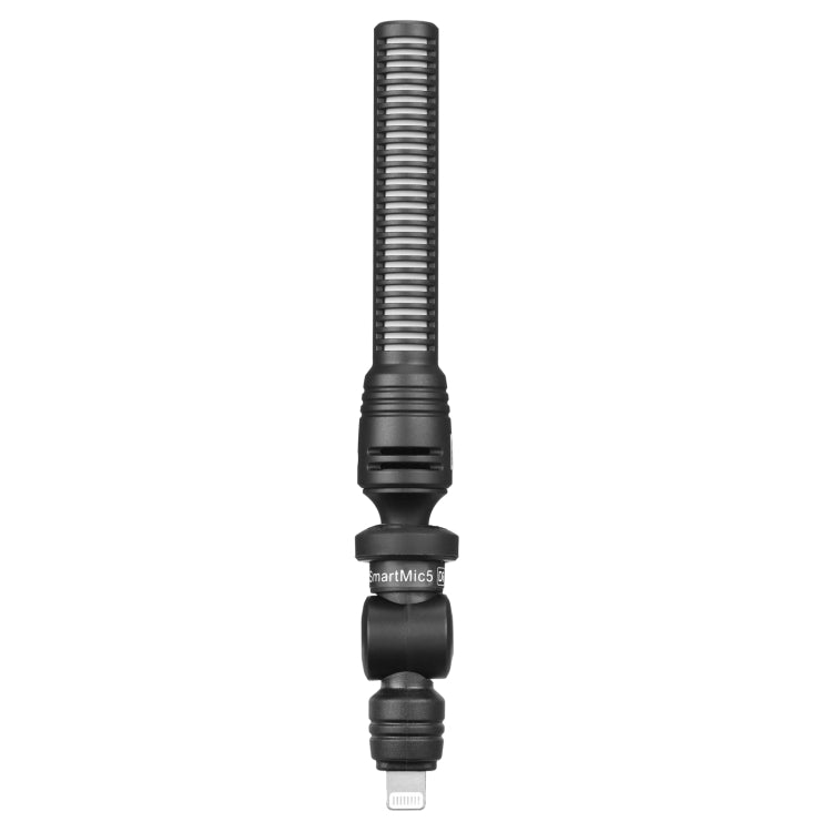 Saramonic SmartMic5 Di Superlanger Unidirektionaler Mikrofon für 8-Pin Schnittstellen Geräte, SmartMic5 Di