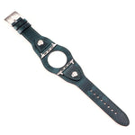 Ersatzarmband aus Leder für Apple Watch Series 7 (41 mm), Series 6, SE, Series 5 und Series 4 (40 mm) sowie Series 7 (45 mm), Series 6, SE, Series 5 und Series 4 (44 mm).