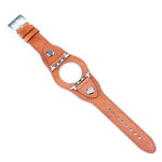 Ersatzarmband aus Leder für Apple Watch Series 7 (41 mm), Series 6, SE, Series 5 und Series 4 (40 mm) sowie Series 7 (45 mm), Series 6, SE, Series 5 und Series 4 (44 mm).