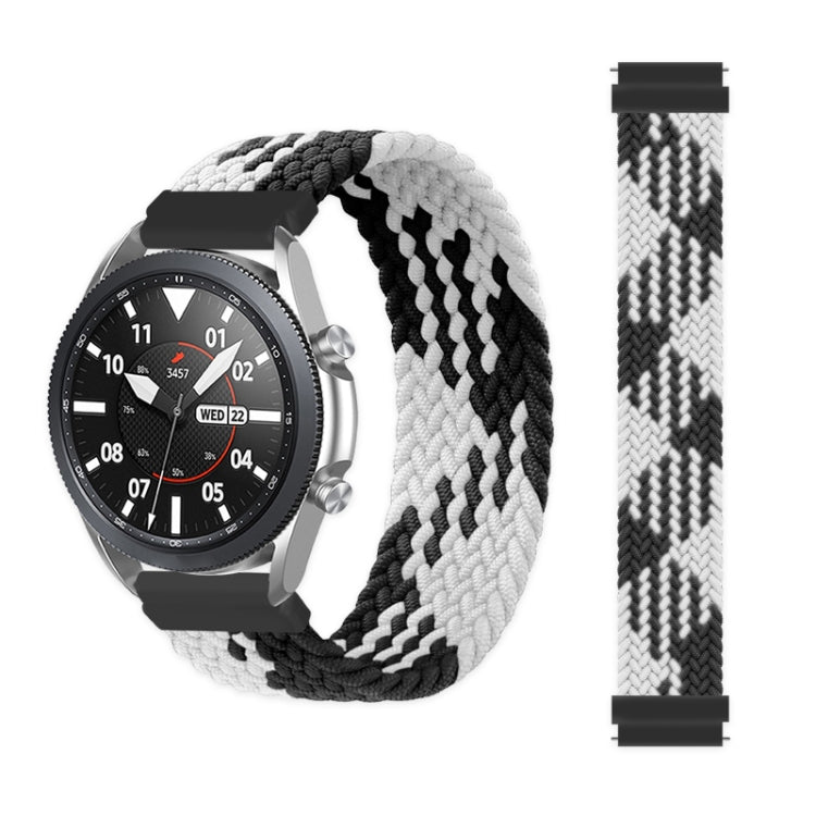 Für Samsung Galaxy Watch Active / Active2 40mm / Active2 44mm Verstellbares Nylon-Geflecht-Elastizitäts-Ersatzarmband, 125mm, 135mm, 145mm, 155mm