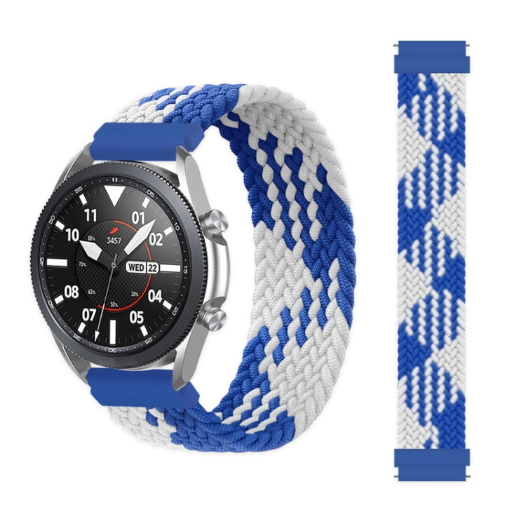 Für Samsung Galaxy Watch Active / Active2 40mm / Active2 44mm Verstellbares Nylon-Geflecht-Elastizitäts-Ersatzarmband, 125mm, 135mm, 145mm, 155mm