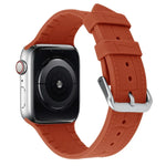 Ersatzarmband aus Silikon mit Bambusgelenk, passend für Apple Watch Series 7 (41 mm), 6, SE, 5 und 4 (40 mm) sowie für Apple Watch Series 7 (45 mm), 6, SE, 5 und 4 (44 mm).
