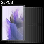 25 Stück Vollbildschirm-HD-PET-Displayschutzfolie, für Samsung Galaxy Tab S7 FE (25 Stück)
