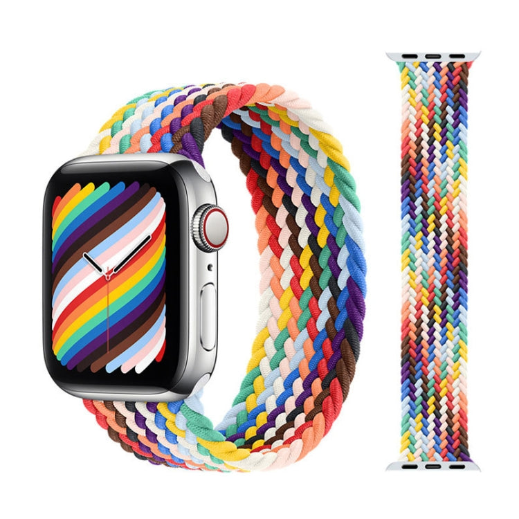 Ersatzarmbänder aus geflochtenem Nylon mit Metallkopf, Größe: XS 135 mm für Apple Watch Series 6 &amp; SE &amp; 5 &amp; 4 44 mm / 3 &amp; 2 &amp; 1 42 mm, XS 135 mm 44 mm / 42 mm