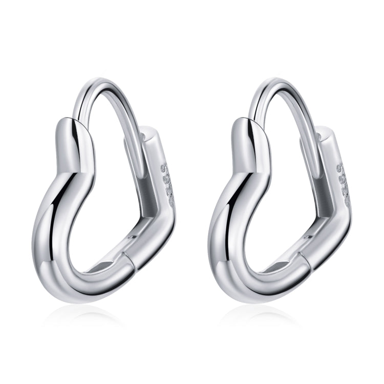 S925 Sterling Silber Herzförmige Hohl-Ohrstecker für Damen, Herzförmig Hohl (Silber), Herzförmig Hohl (Gold)