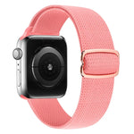 Nylon-Ersatzarmband mit 8-förmiger Schnalle, passend für Apple Watch Series 9, 8 und 7 (41 mm), SE 3, SE 2, 6, SE, 5 und 4 (40 mm), 3, 2 und 1 (38 mm) sowie für Apple Watch Series 7 (45 mm), 6, SE, 5 und 4 (44 mm).