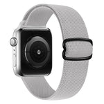 Nylon-Ersatzarmband mit 8-förmiger Schnalle, passend für Apple Watch Series 9, 8 und 7 (41 mm), SE 3, SE 2, 6, SE, 5 und 4 (40 mm), 3, 2 und 1 (38 mm) sowie für Apple Watch Series 7 (45 mm), 6, SE, 5 und 4 (44 mm).