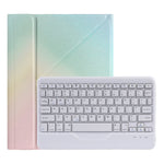 B011 Teilbare Bluetooth Tastatur Lederhülle mit Dreieckshalter & Stifthalter, Für iPad 9,7 2018 & 2017 / Pro 9,7 / Air 2, Für iPad 10,2 2020 & 2019 / Pro 10,5 Zoll / Air 3 10,5 Zoll