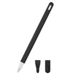 3-in-1 Schutzhüllen-Set aus einfarbigem Silikon für Apple Pencil 2