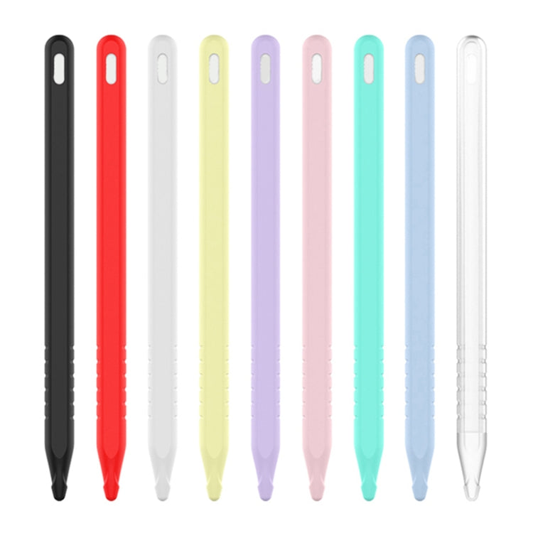 3-in-1 Schutzhüllen-Set aus einfarbigem Silikon für Apple Pencil 2